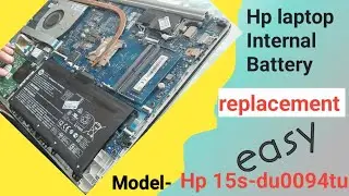 15s-du0094tu hp laptop battery replacement ||How to dissamble hp laptop 15s-du0094tu || resolve