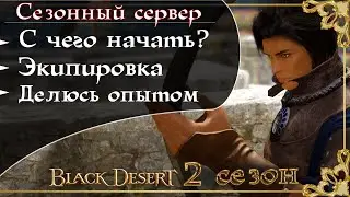 Сезонный сервер- С чего начать? Экипировка Black Desert/БлекДезерт