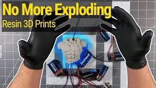 DIY UV LED Resin Curing: Preventing Print Explosions & Resin Seepage | Safety Tips