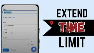 How to Extend Zoom Meeting Time Limit (2024)