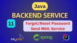 Forgot/Reset Password | Email verification with OTP | Spring Mail