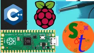 Raspberry Pi Pico with DS18B20 1M using C++