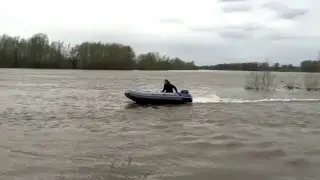 Лодка ПВХ АЭРО Катюша НДНД 380 с Mercury 15M (1)