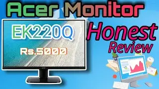 Acer Monitor Ek220Q Full review under in Hindi Rs.5000 #acer #acermonitor #review #monitorreiew