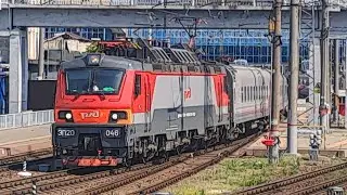 ЭП20-046 с поездом №91 Севастополь — Москва