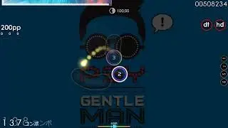 osu! Easy 200PP play