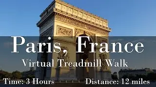 Paris, France Walking Tour (with Music)