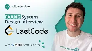 System Design Interview: Design LeetCode (Online Judge) w/ a Ex-Meta Staff Engineer