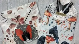 🌸 EASY FOLDED NO CUT NO MEASURE POCKET 🌸 Junk Journal Ideas