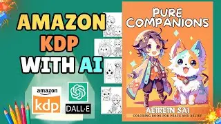 Use AI to Create a Coloring Book to Sell on Amazon KDP