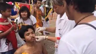 Thai traditional ritual : Chinese New Year In Phuket