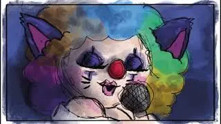 Storyboard - Mr. Honeydew performs his Jingle Cats