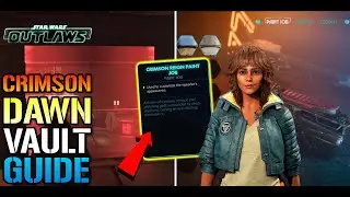Star Wars Outlaws: "Crimson Dawn Vault" Guide! How To Get All 3 Keys & Unlock Crimson Reign Paint
