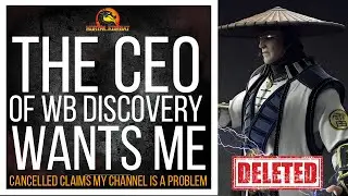 Mortal Kombat 12: WB Discovery is trying to DELETE My Channel because of my Leak Videos...(W/PROOF)