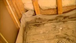 Shower Pan Leaking !  ( bad installation of all material )