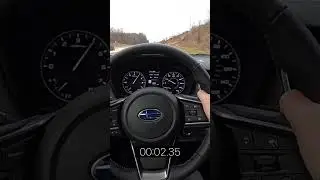 2023 Subaru Legacy 2.5L 0-60 MPH 