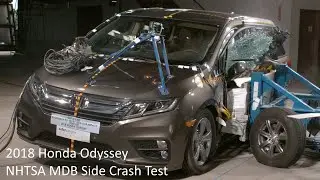 2018-2024 Honda Odyssey NHTSA MDB Side Crash Test