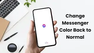 How to Change Facebook Messenger Color Back to Normal? Messenger Theme Change || GeekWiser
