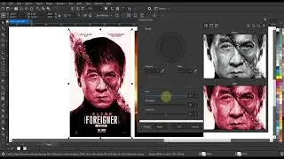 Create a Movie Poster Style Dramatic Color Effect In Coreldraw