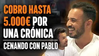 CENANDO CON PABLO: La Polémica con SEZAR BLUE,  la COMIDA de 1.500€, Problemas con Restaurantes...