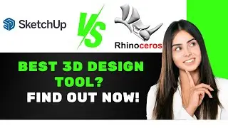 NEW* Sketchup Vs Rhino: Best 3D Design Tool (UPDATED)