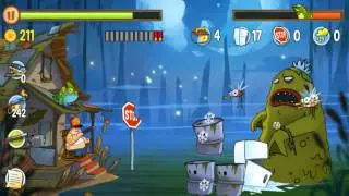 Swamp Attack Gameplay Walkthrough - Level 3-18 Boss for Android/IOS