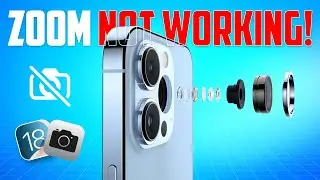 How to Fix Camera Zoom Not Working in iPhone | Camera Zooming Issue