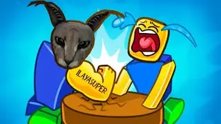 Я СТАЛ ЧЕМПИОНОМ АРМРЕСТЛИНГА В ROBLOX ARM WRESTLE SIMULATOR!!!
