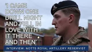 The thrill of artillery guns and personal motivations | Life as a Royal Artillery Army Reservist