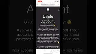 How to Delete Snapchat Account Permanently | Snapchat Account kaise Delete kare 