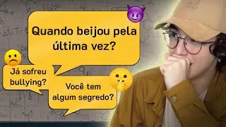QUAL FOI A ULTIMA PESSOA QUE EU BEIJEI?