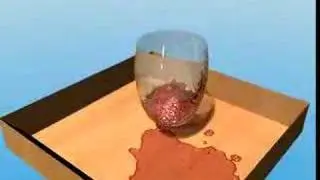failed blender water sim