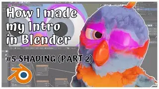 How I made my Intro in Blender || #5 SHADING (Part 2)