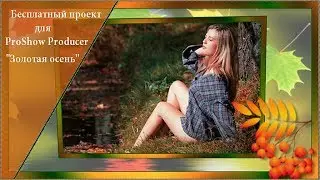 Бесплатный проект для ProShow Producer 