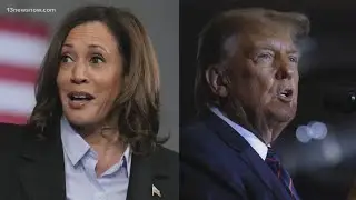 Trump and Harris on the campaign trail, days ahead of debate