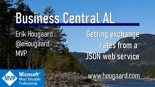Getting exchange rates from a JSON web service in Business Central