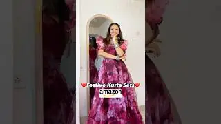 Amazon Festive Kurta Sets haul #kurtaset #amazonfinds #amazonhaul #kurtasetunder500 #shorts #explore