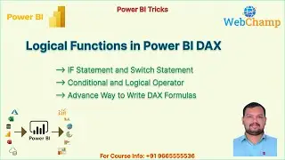 PBI_45: Logical Functions in Power BI DAX: IF, AND, OR, SWITCH Explained