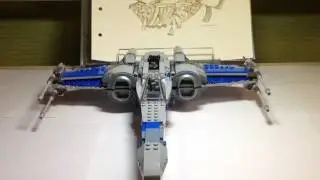 Обзор на Лего Звездные Войны Повстанческий Крестокрыл 75149 Resistance X-Wing Fighter
