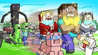 Minecraft, But Speed Increases (Cartoon Animation)