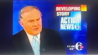 WPVI 6 ABC Action News at 11pm Sunday teaser and open April 12, 2009