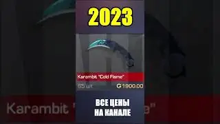 2022-2023 Karambit Cold Flame #стандоф #standoff #standoff2