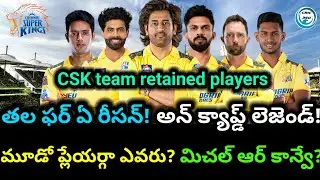 CSK retention strategy for 2025 IPL || సీజన్కు ముందే గెలుపు || అన్క్యాప్డ్ ప్లేయర్ గా ధోని | cric360