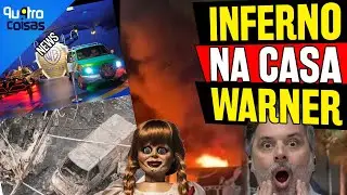 FOGO DESTRÓI TODOS OS ÍTENS DE EXPOSIÇÃO DA WARNER NO BRASIL