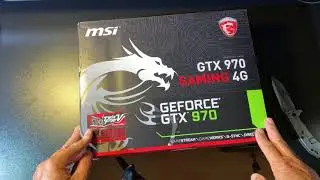 Распаковка видеокарты GTX   970