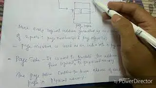 Paging/Non contiguous memory allocation method- lecture55/os