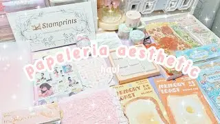 Haul de papelería aesthetic 🫧 ft. Stamprints