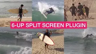 6-UP Split Screen Plugin for Final Cut Pro X - Demo Only [Tutorial Links in Description]