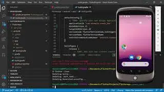 Visual Studio Code (Flutter - Dart)  Convert to AndroidX