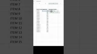 RUNNING SUM IN #EXCEL | #veertutorial